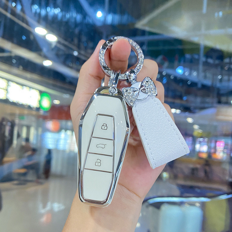 JAECOO 6 EV icar03 Key Cover Card Holder 2024 รุ่น Jaecoo 6EV พวงกุญแจรถ eq7 รวมทุกอย่าง Key Shell B