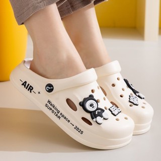 รองเท้าแตะ รองเท้าเดินในบ้านแบบนุ่มพื้นหนากันลื่นรองเท้าแตะห…