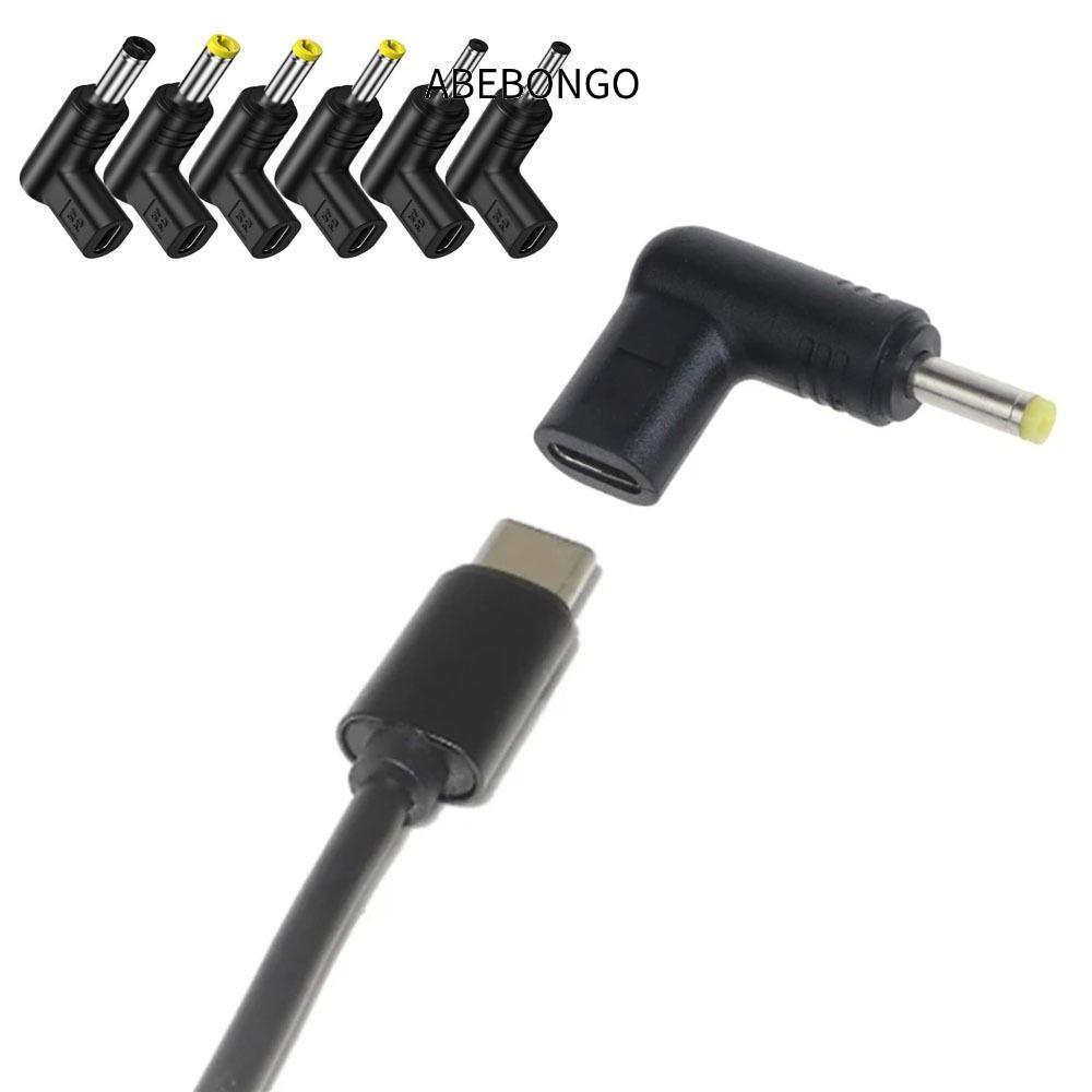 ABEBONGO USB C PD to DC Power Connector, 5V 9V 12V Universal Type C to DC Jack Plug, Converter สําหร