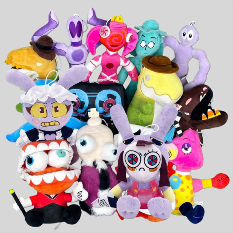 The Amazing Digital Circus Plush Toy Caine Kinger Pomni Jax คอลเลกชันตุ๊กตายัดไส้ ราคา ถูกที่สุด ดีลบีเคเค