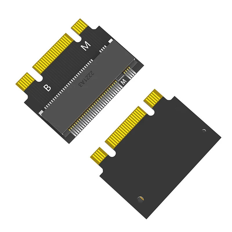 M2 SATA B + M Key / M.2 NVME M-Key 2230 ถึง 2242 อะแดปเตอร์แปลงการ์ดสําหรับ ThinkPad X270 X280 T470 