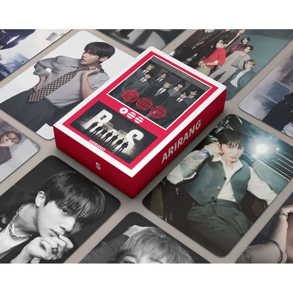55-127pcs WORLDTOUR ARIRANG Photocards V TYPE PERMISSION TO DANCE ON STAGE FESTA Jin ECHO J-HOPE JUN