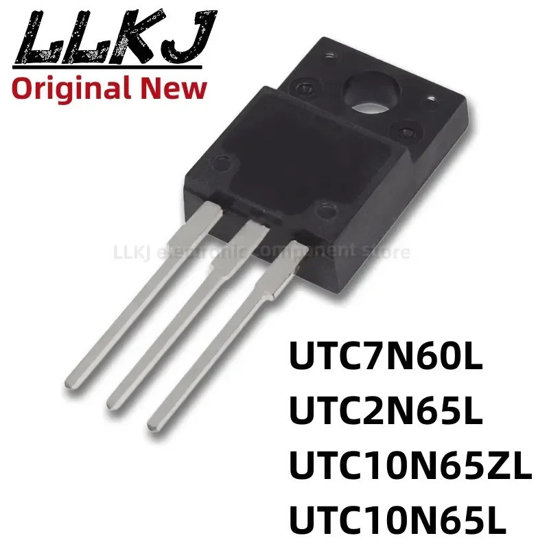 1-5PCS UTC7N60L UTC2N65L UTC10N65ZL UTC10N65L TO-220F MOS FET Field Effect ทรานซิสเตอร์