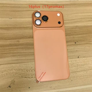 (ไม่มีแฟลช) สําหรับ iPhone 16 TO 17pro 13 15 14 Pro Max เลนส์เปลี่ยนเป็น iPhone 17 Pro Max การปรับแต่งกรณี