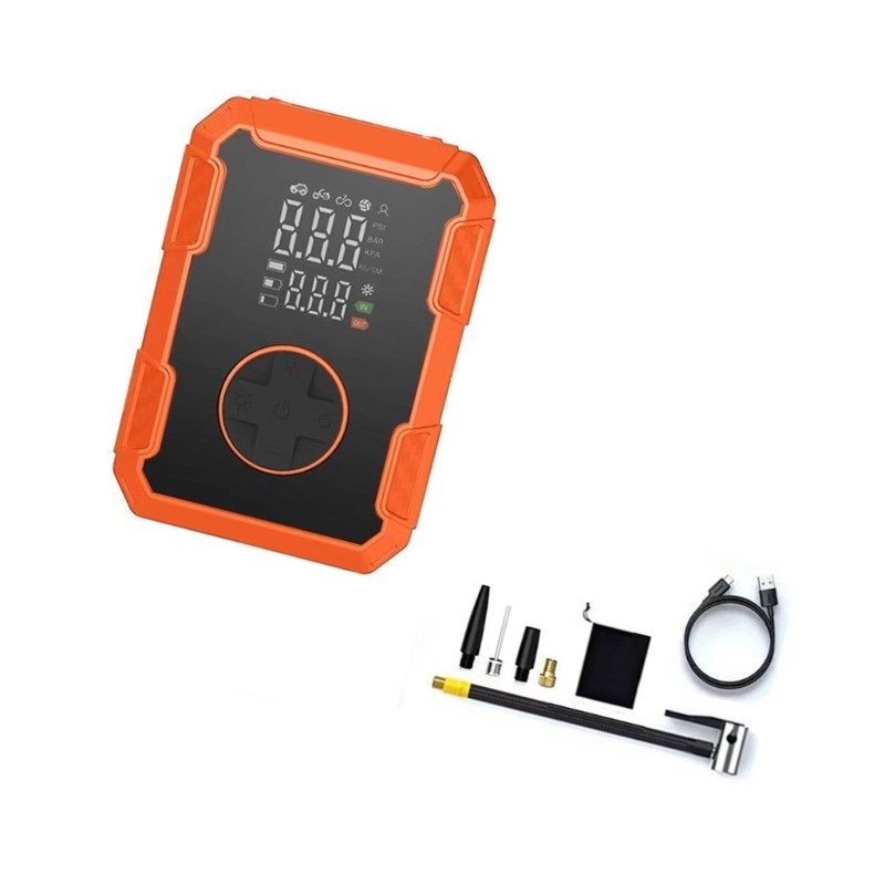 Mon Digital Readout Tyre Pump สําหรับรถยนต์ให้ปิดอัตโนมัติ