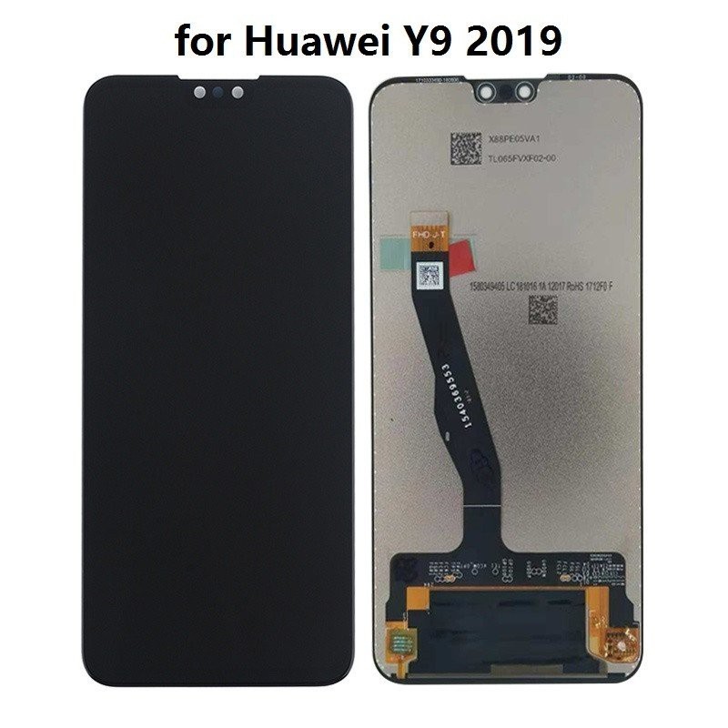 HW Y9 2019 JKM-LX1 JKM-LX2 JKM-LX3 จอแสดงผล LCD Digitizer หน้าจอสัมผัสแก้ว Fullset LCD