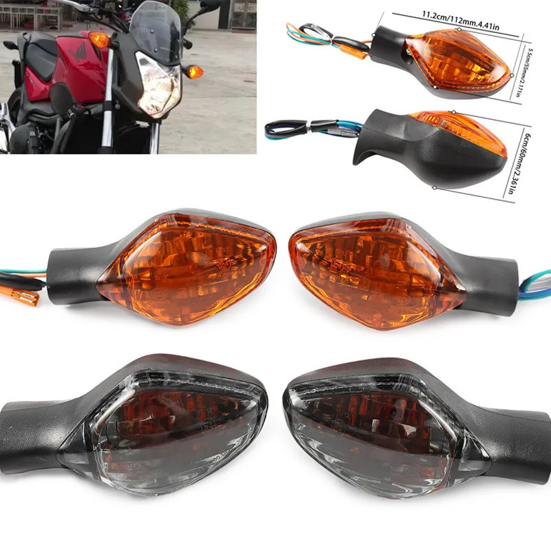อุปกรณ์เสริมรถจักรยานยนต์ไฟเลี้ยวไฟสัญญาณ Fit สําหรับ HONDA NC700 NC750 S/X/D CBR500R CB650F CB500F NC700X NC750X NC 700