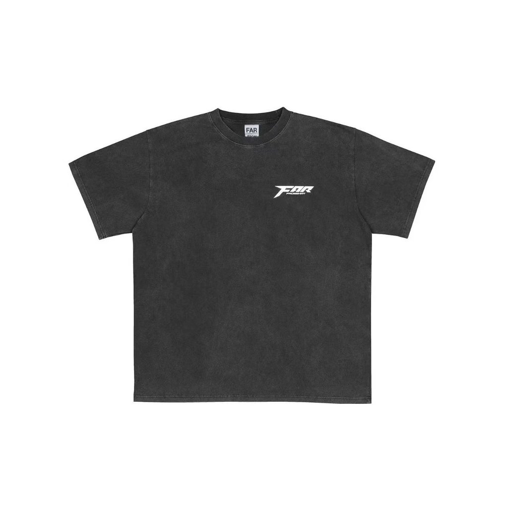 เสื้อยืดแขนสั้นพิมพ์ลายสำหรับผู้ชายและผู้หญิง vibe Venesse