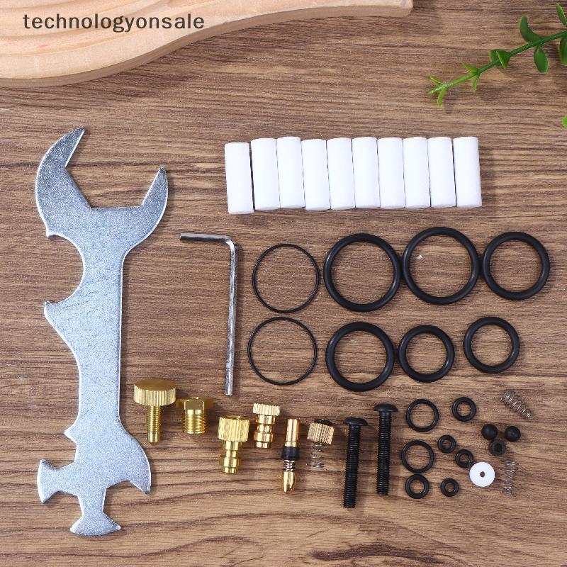 [Tech] 1 ชุดปั๊มลมแบบแมนนวล O-rings อุปกรณ์ซีลแรงดันสูง ชุดซ่อม Inflator ชุด PCP ปั๊มอะไหล่ทดแทน Bou