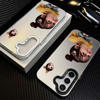 เคสมือถือ For Samsung A56 A55 Case Samsung A07 A17 A57 A27 A37 A06 A16 A54 A22 A15 A05S A36 A54 A27 กำไลกันหาย สี IMD