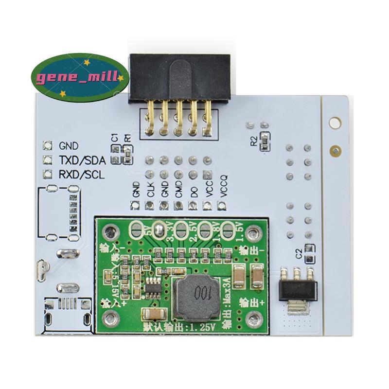 RT809H อะแดปเตอร์สีขาว EMC ISP สําหรับคลิปทดสอบการเขียนอย่างรวดเร็วอ่านความเร็วเครื่องคิดเลขชิป