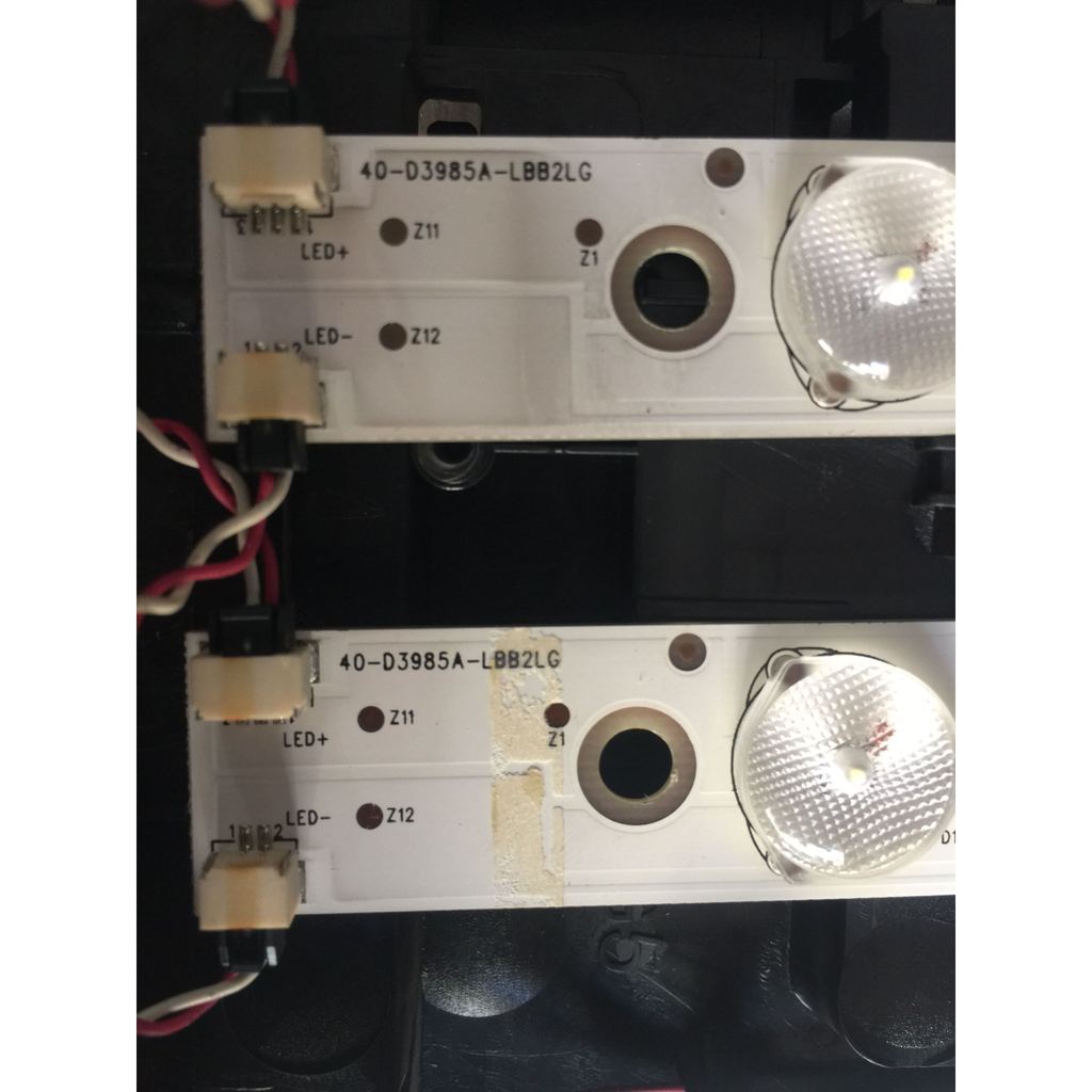 ต้นฉบับ TCL L39F1600E แถบไฟ40-D3985A-LBB2LG 4C-LB3905-YH5 5โคมไฟ X8แถบ