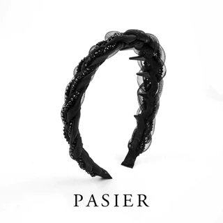 PASIER ที่คาดผมกันลื่นเจ้าหญิงปารีส รุ่น 3.0 ผ้าซาตินนุ่ม เครื่องประดับผม FB1658