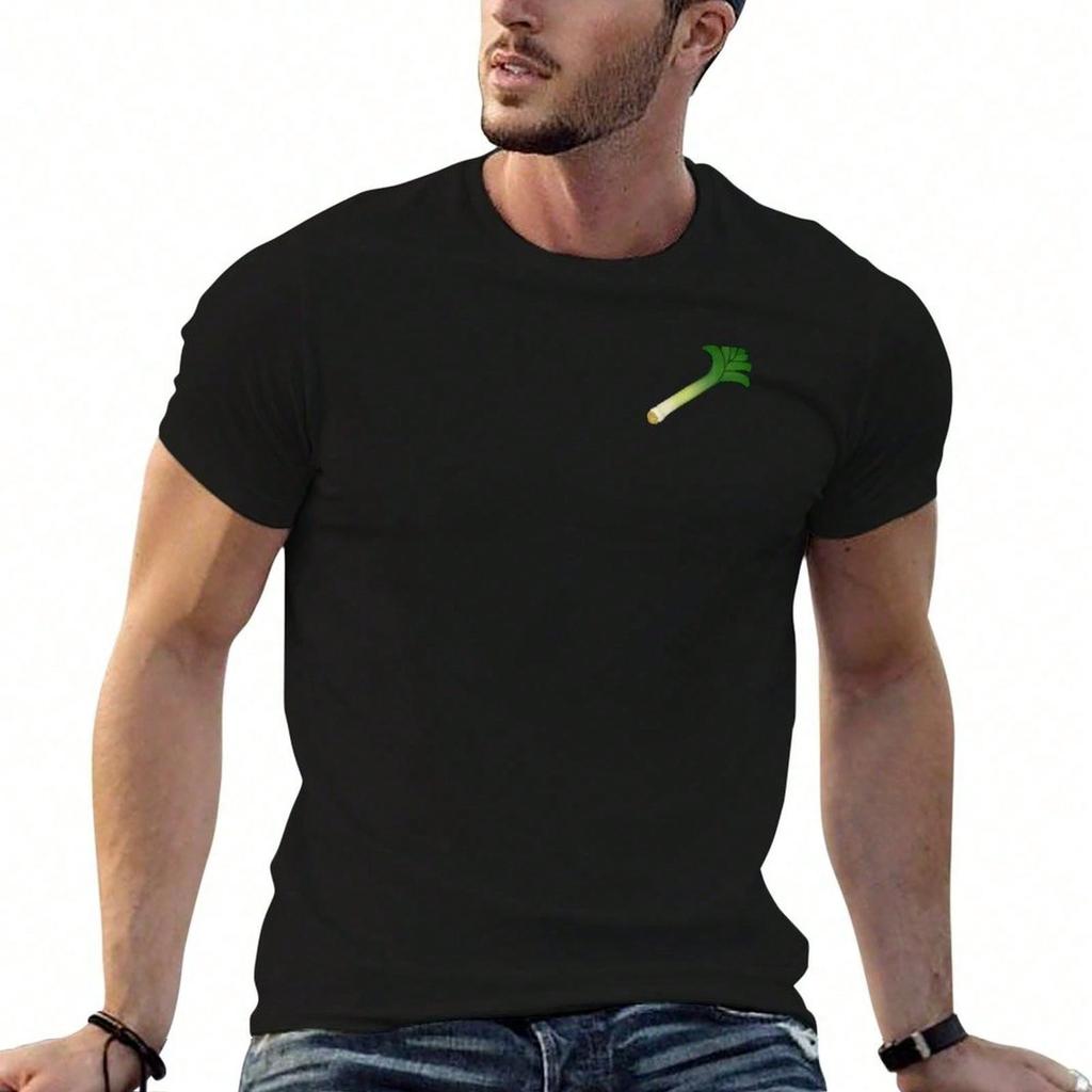 Leek! T-Shirt t shirt for man t shirt men 100% cotton luxury brand T-Shirt