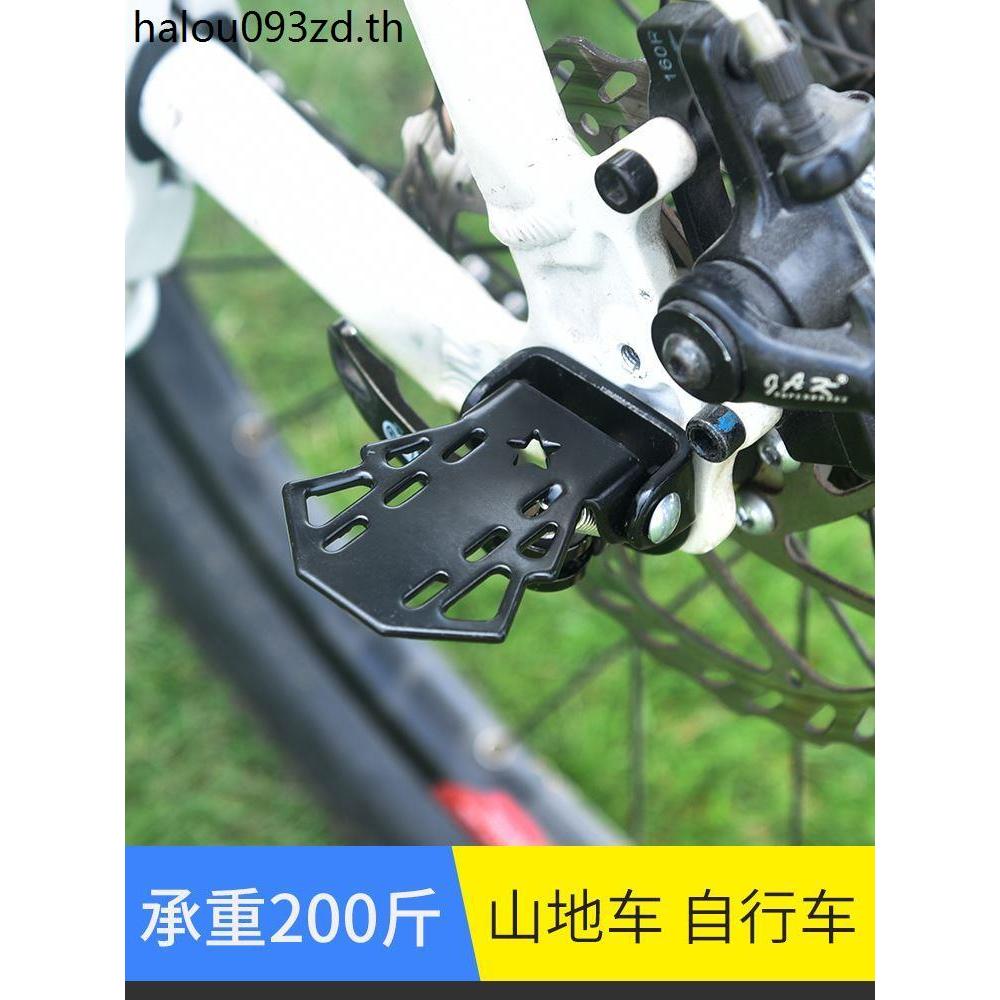 ที่นั่งหลังสำหรับจักรยานเสือภูเขา ใช้งานได้กับ BTwin และจักรยานประเภทอื่น ๆ เหมาะสำหรับพาเด็กขี่จักร