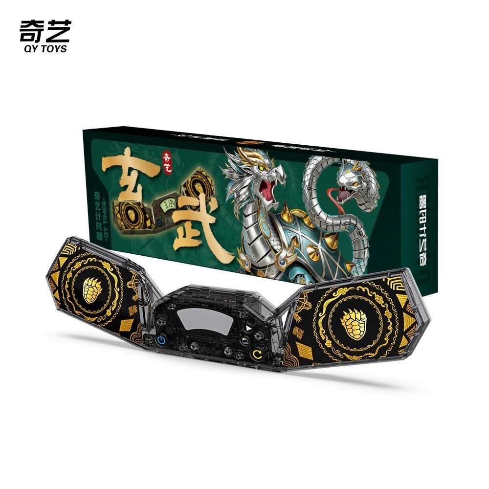 QiYi Timer Xuanwu สมาร์ทจับเวลาเชื่อมต่อกับโทรศัพท์ Magic Cube จับเวลามืออาชีพความเร็ว Magico Cubo จับเวลาสําหรับความเร็วถ้วย