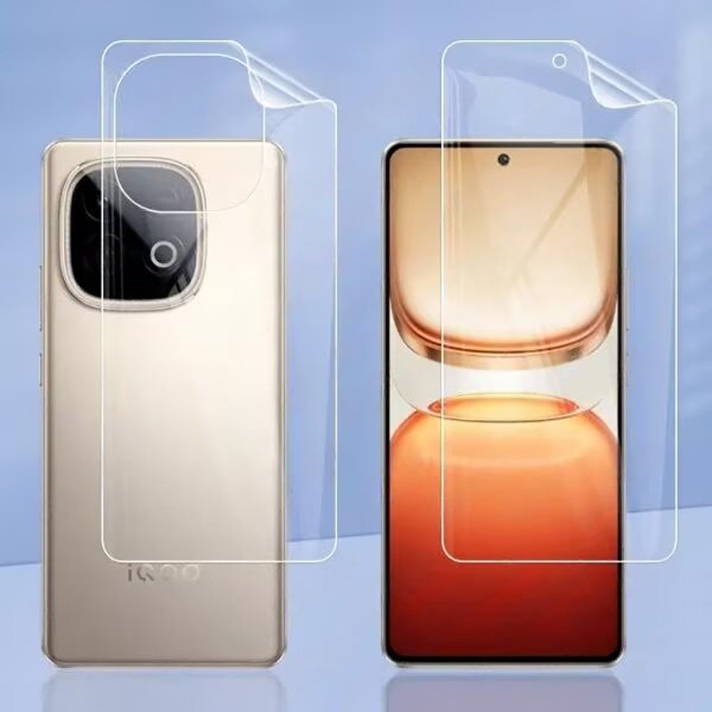 Clear Matte Hydrogel ฟิล์มสําหรับ IQOO Z10 Turbo Pro Plus Z10X ป้องกันหน้าจอสําหรับ IQOO Z9 Turbo Pl