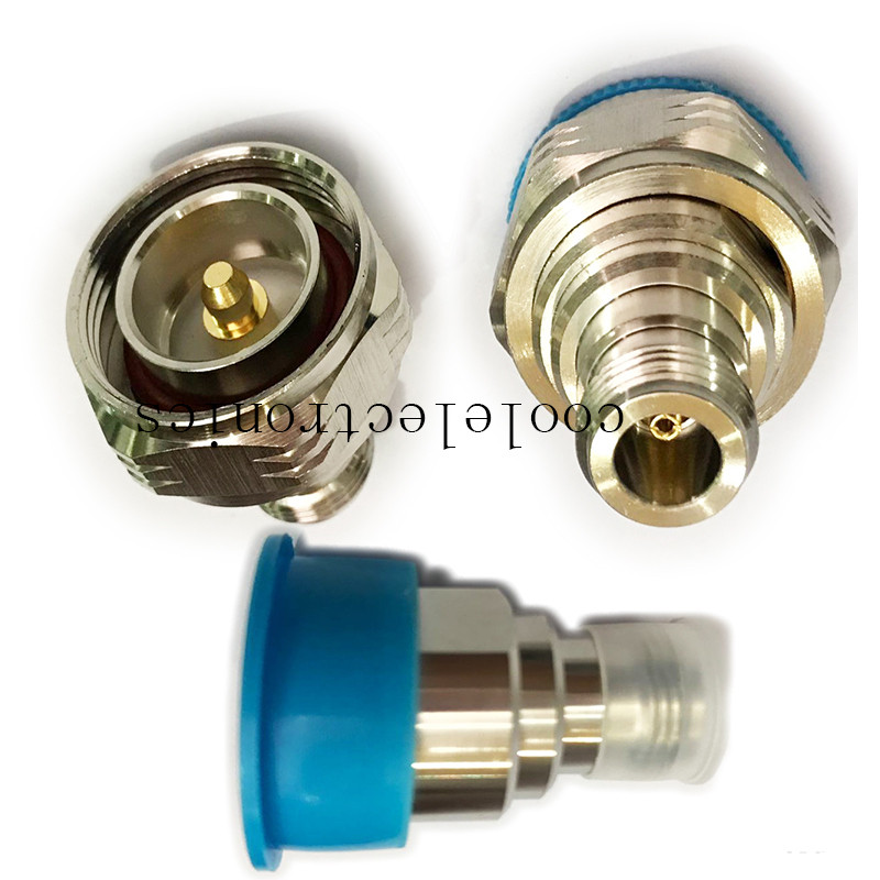 1 ชิ้น RF Connector L29 7/16 DIN ชายปลั๊ก N หญิงแจ็ค RF อะแดปเตอร์ Coaxial