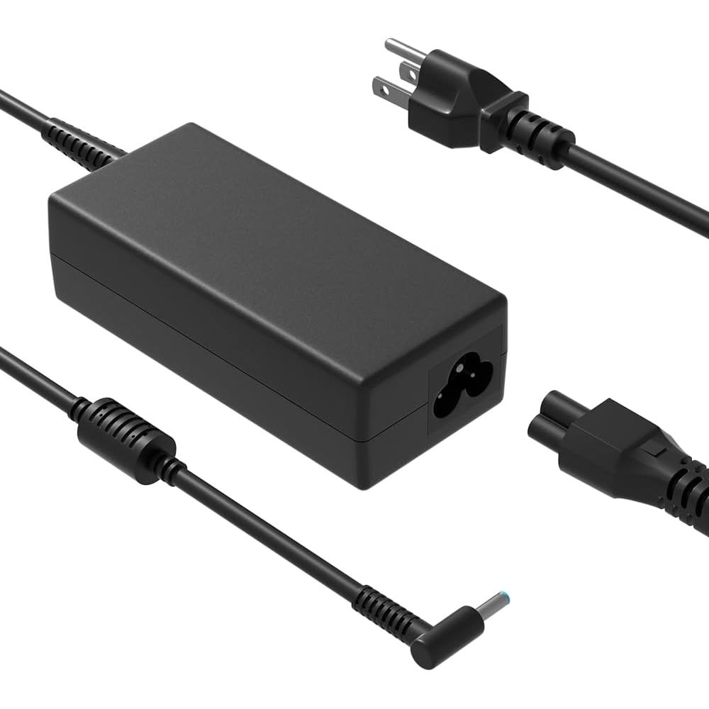 65W 45W AC Charger ใช้งานร่วมกับ HP Notebook 17 17.3 นิ้ว 17-y 17-by 17-bs 17-cp 17-ca 17-cn 17-x 17