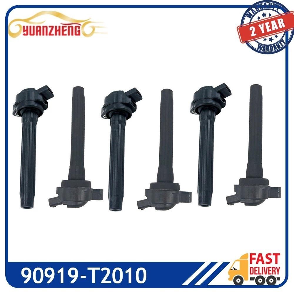 คอยล์จุดระเบิดใหม่ 90919-T2010 สําหรับ Toyota Camry Highlander Sienna 2.5L 3.5L V6 2017-2018 90919-A