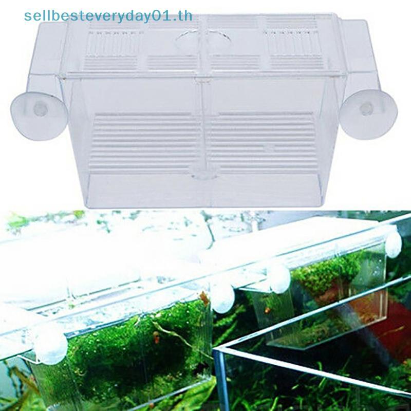 & Sellingbest & Aquarium Fish Tank Guppy Double Breeding Breeder Rearing Trap Box Hatchery .