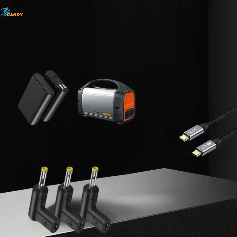 NDY 5V Type-C ถึง DC ชาร์จปลั๊กแปลงสําหรับ PSP 1000, 2000, 3000 อะแดปเตอร์เกม DC แจ็คปลั๊กอะแดปเตอร์