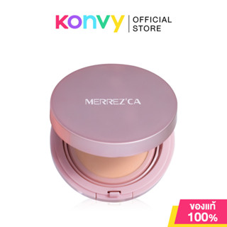 Merrezca Aura Glow Skin Cushion SPF50+ PA++++ 15g #Light Nud…