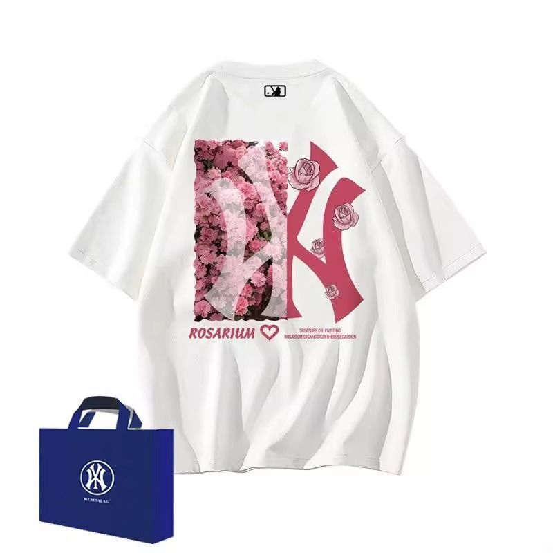 MBL เสื้อยืดแขนสั้นผ้าฝ้ายแท้ผู้ชาย การออกแบบทันสมัย