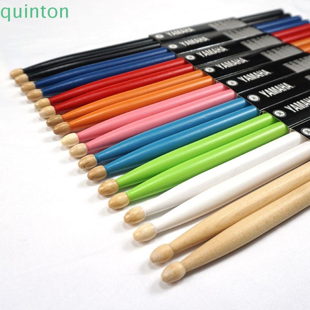 QUITON Drum Sticks, ไม้หยดน้ําหัวไม้, อุปกรณ์เครื่องดนตรี Professional Classic 5A/7A 5A/7A Drum Stic