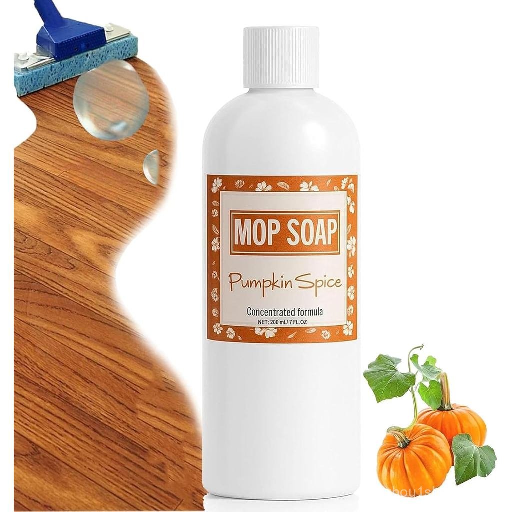 Pumpkin Spice Mop Soap, Fall Mop Soap, Highly Scented Pumpkin Spice Mop Soap for Floor Cleaning, Lon