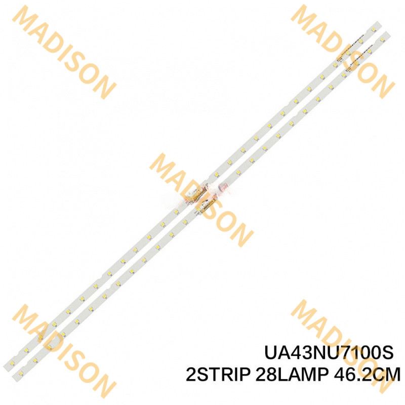 Ua43nu7100k/ua43ru7100k Samsung 43 นิ้ว LED TV backlight (lampu TV) ua43nu7100 43nu7100k ua43ru7100