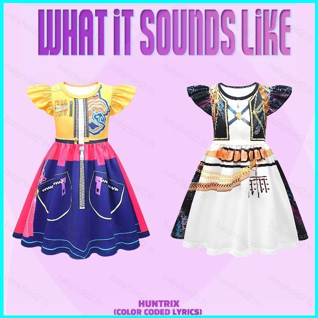 ชุดHALLOWEENสำหรับสาวๆ ชุดของตัวละครRumi สำหรับเด็ก