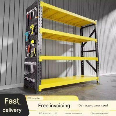 Shelves multi-layer racks household supermarket shelves warehouse storage racks floor heavy iron rac