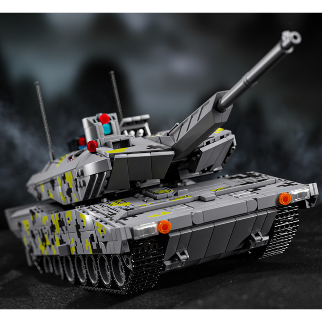 2235PCS MOC Static ขนาดใหญ่ KF51 Panther หลัก Battle Tank รุ่นการศึกษาของเล่น Building Block อิฐของข