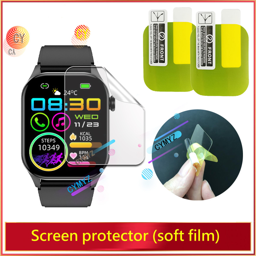 PureHealth Life Hr6 ฟิล์มนาโนฟิล์มป้องกันRepairable Cover HD Soft TPU Hydrogelฟิล์มสําหรับPureHealth Life Hr6 Nanoป้องกันหน้าจอ