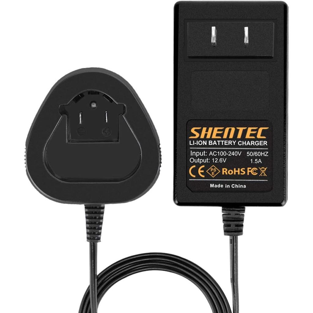 Shentec 12V Li-ion Battery Charger ใช้งานร่วมกับ Dremel 12V 8200 8220 8300 8240 8250 8260 B812-01 B8