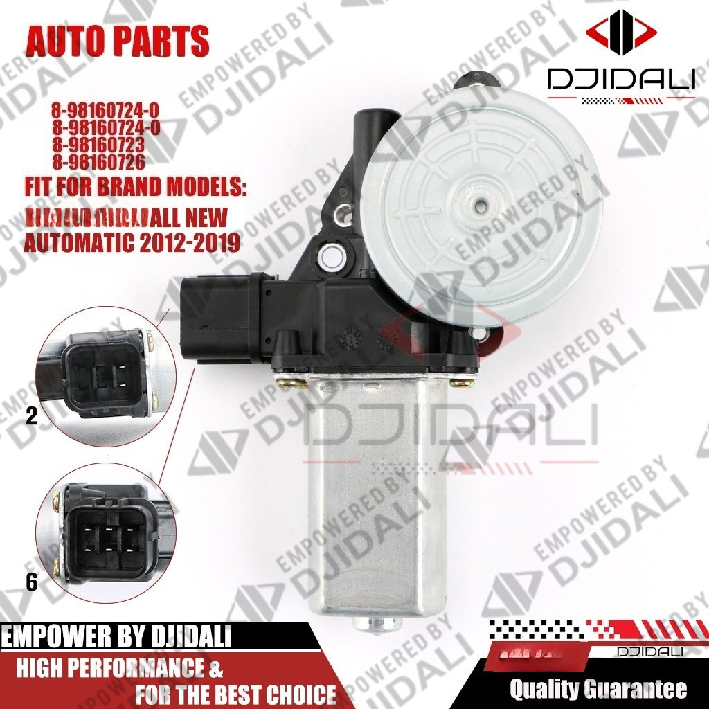 2/6pin มอเตอร์กระจกไฟฟ้าซ้าย/ขวาIsuzu D-max All New Automatic 2012-2019