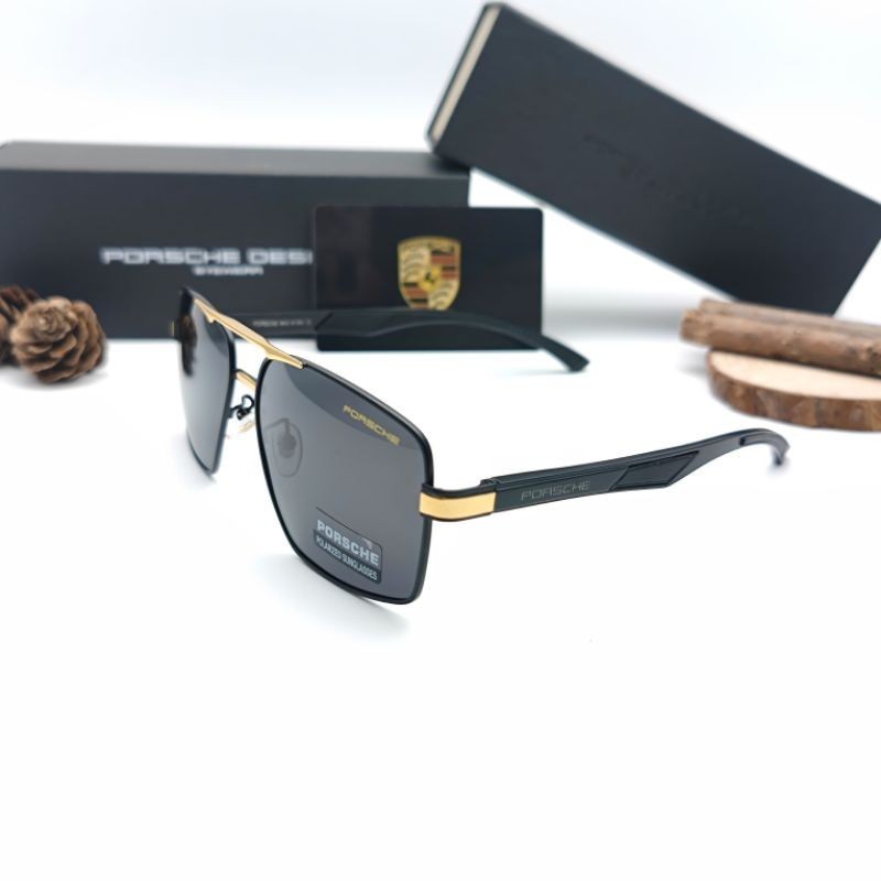 POLARIS SUNGLASSES FOR MEN PORSCHE DESIGN 2008 POLARIZED LENS SUNGLASSES