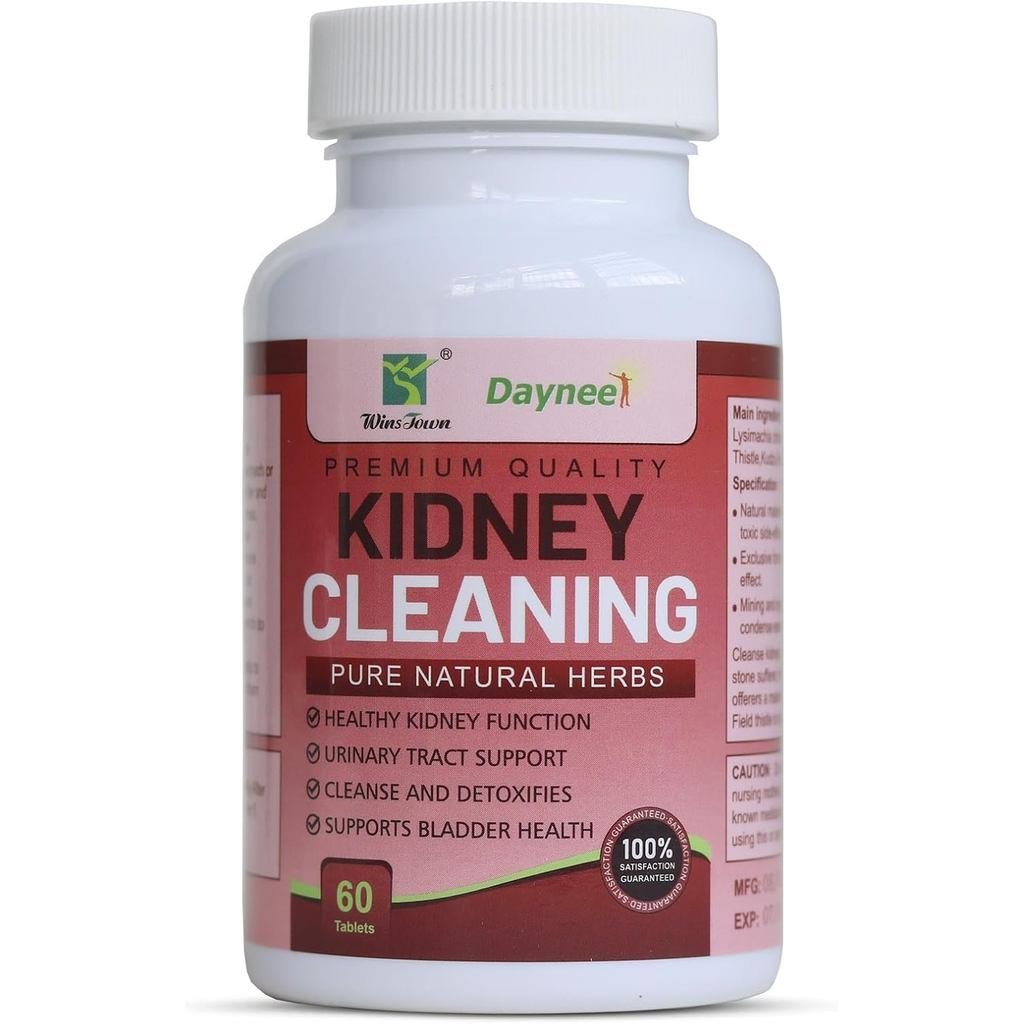 Kidney Stone Cleaning Tablet, Support Stone Breaker, Cleanse & Restore, 60 Tablets