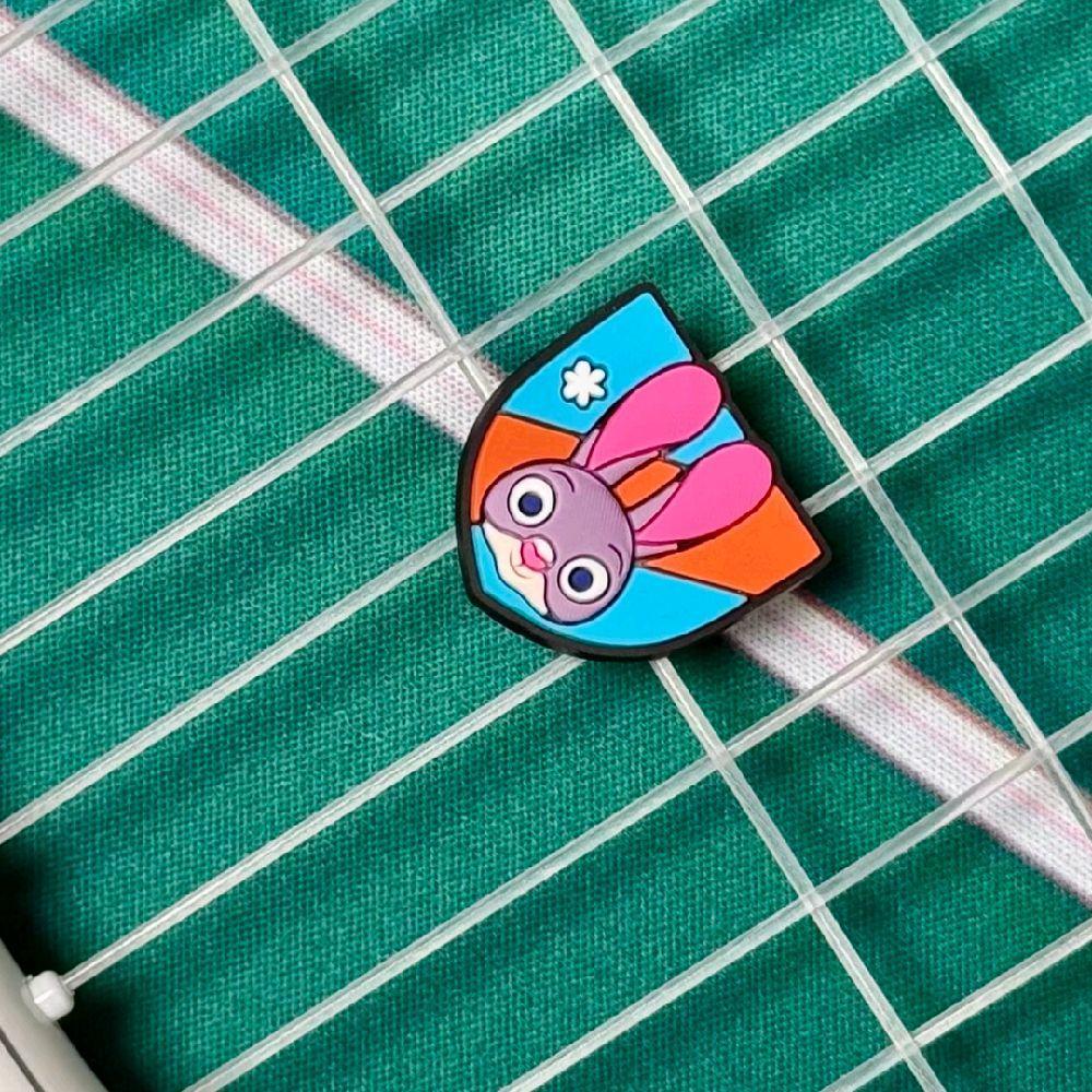Dampener Damper Tennis สีชมพู zootopia judy patch น่ารัก Damper Tennis