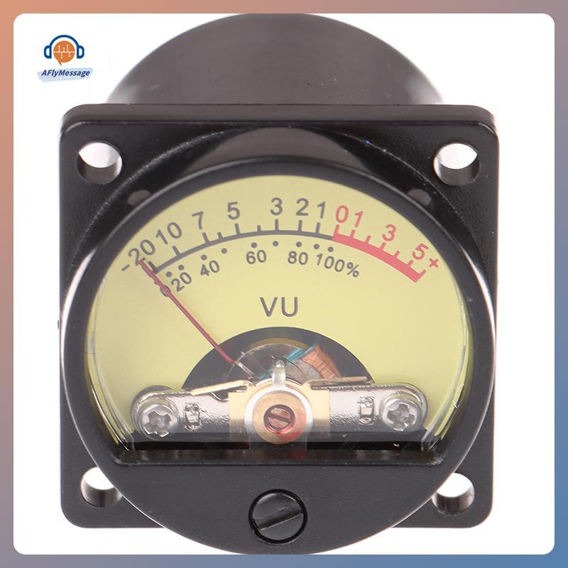 AFl 1 PC แผง VU Meter 6-12V หลอดไฟ Warm Back Light Recording Audio ระดับ Amp Meter TH