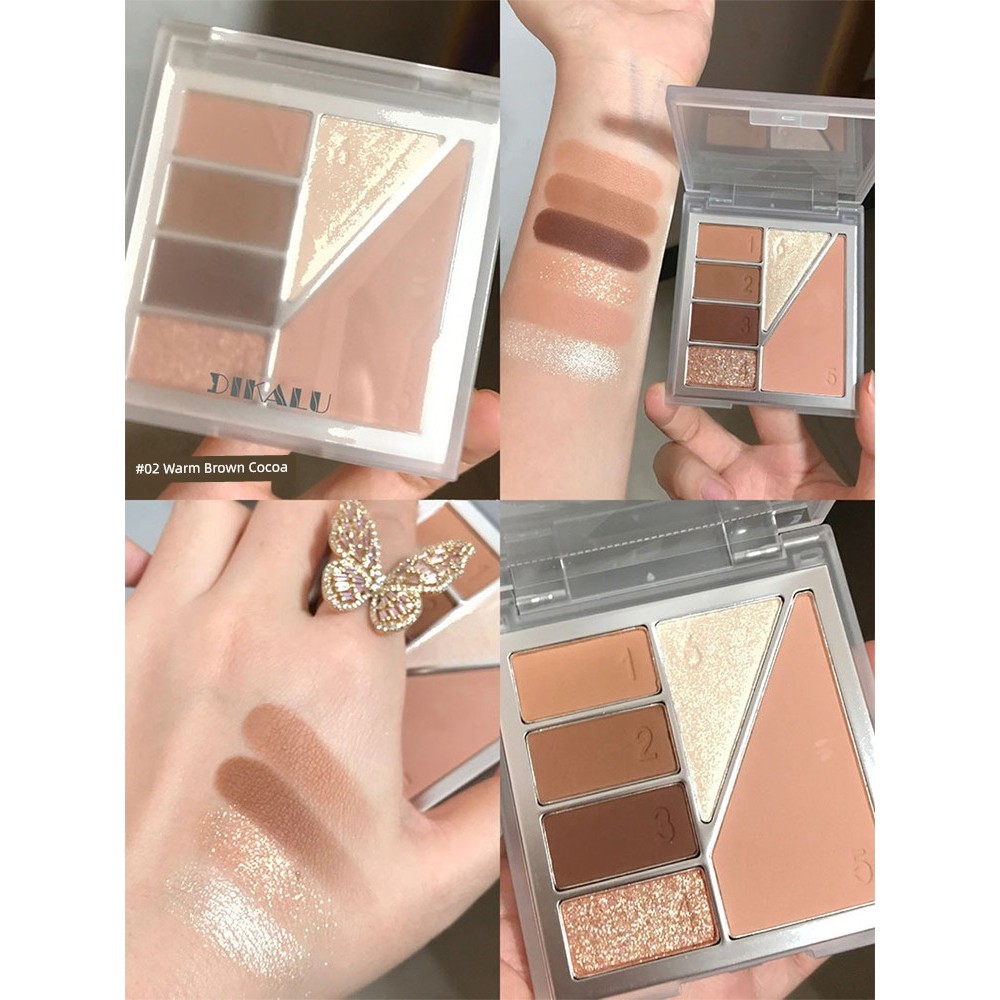 บลัชออน 4u2 ปัดแก้มบลัชออน อายแชโดว์พาเลทไฮไลท์หนึ่งร้านเรือธงซ่อมแซมอายแชโดว์