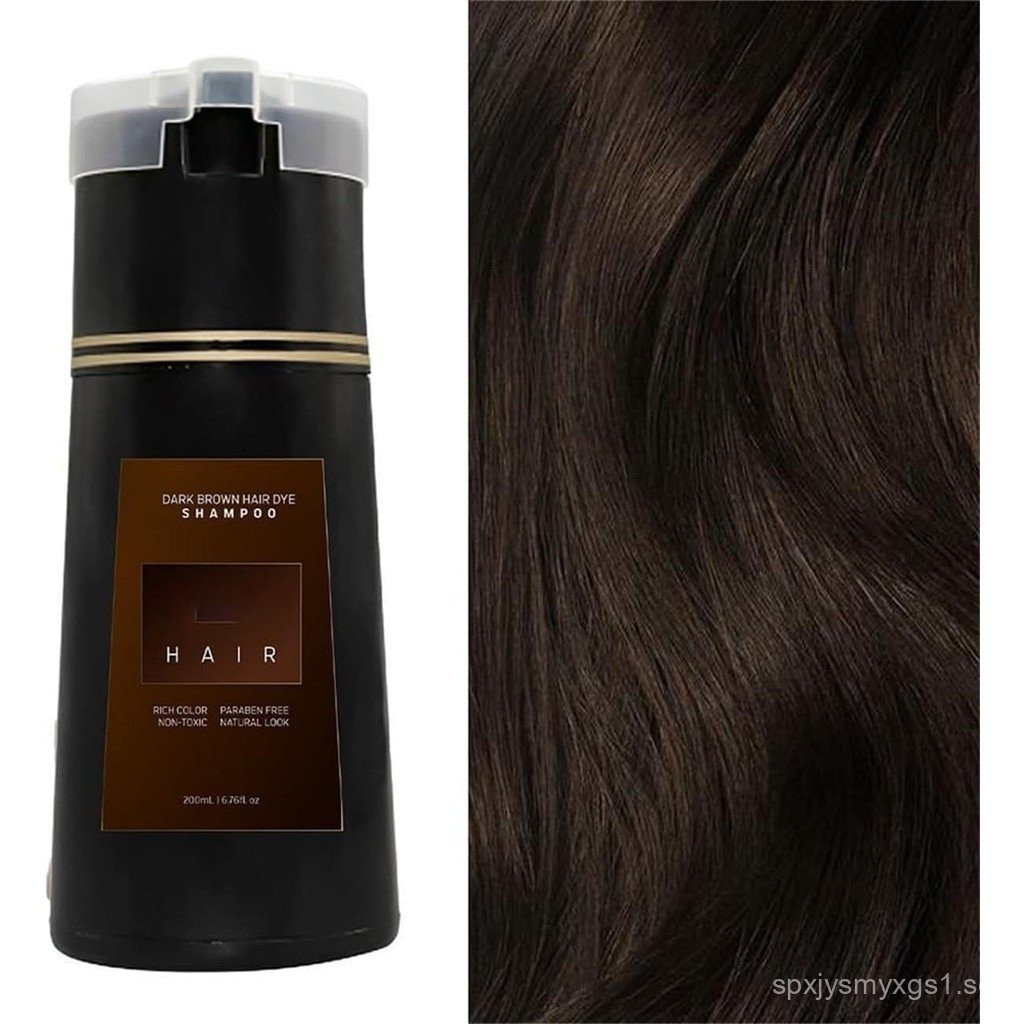 Nova Hair Dye Shampoo,Plant herbs Instant Dye Shampoo for Men & Women-Quick,Easy, and Safe Hair Colo