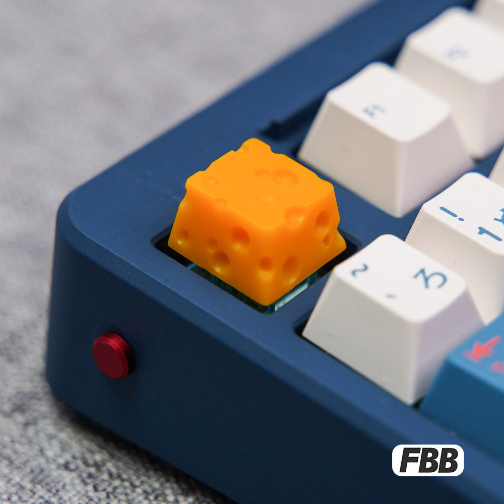 keycap ไทย keycaps FBB ชีสปุ่มกดที่ไม่ซ้ําเรซิ่น R4 โรงงานเดิมความสูง DIY ที่กําหนดเองคีย์บอร์ดแบบกล