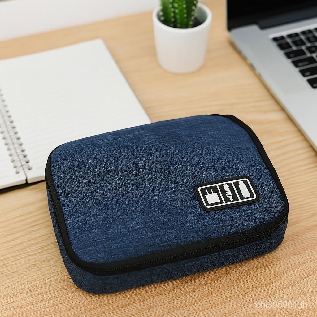 Single layer electronic Data cable storage bag travel data cable Data cable storage bag