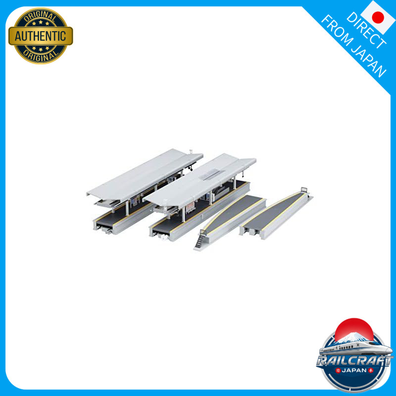 KATO N Scale Commuter Platform DX Island Set 23-160 Model Railroad Accessories