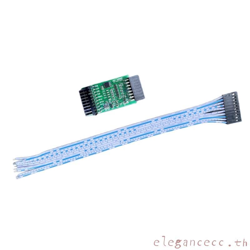 ELEGAN XGecu EMMC-ISP VER1 00 อะแดปเตอร์ที่มีประสิทธิภาพสําหรับ T48 โปรแกรมเมอร์สิ่งที่แนบมา