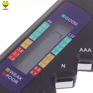 [Jiang] เครื่องทดสอบแบตเตอรี่ดิจิตอล CD AA AAA 3V ปุ่มความจุพจนานุกรม Che จอแสดงผล LCD Capacitance เครื่องมือวินิจฉัย TH