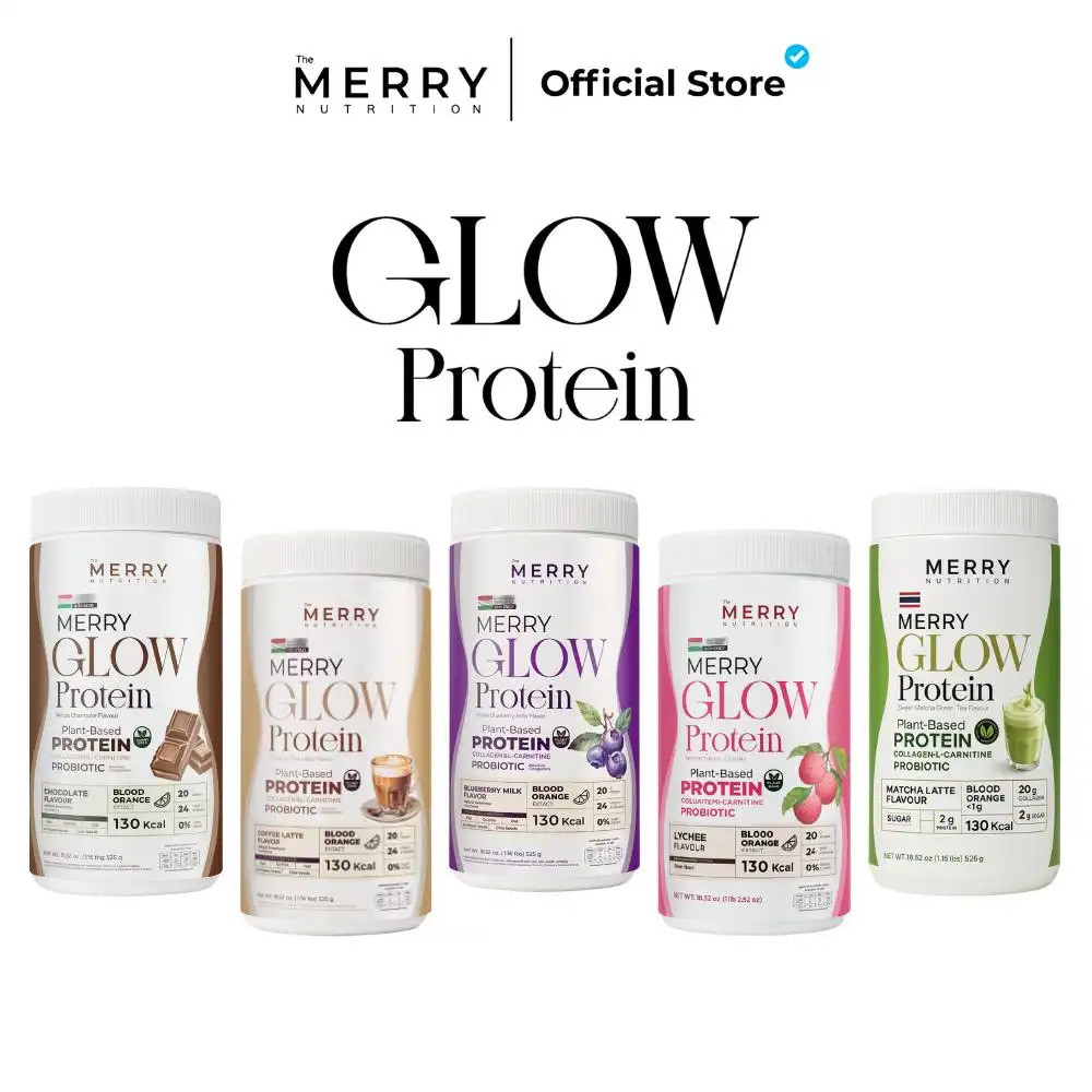 LIVE [Merry] Glow Protein โกล์โปรตีน ขนาด 525 กรัม