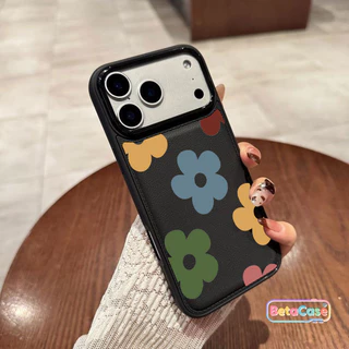 เคส iPhone 17 16 15 14 13 12 11Pro Max Phone Case เคสโทรศัพท์ลายดอกไม้สีสวยน่ารัก สินค้าใหม่ล่าสุดดีไซน์หวาน